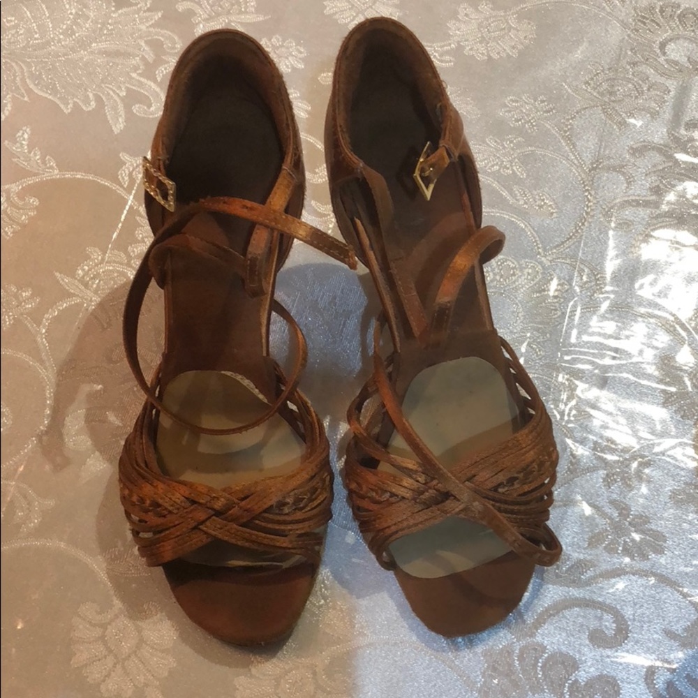 Latin ballroom shoes